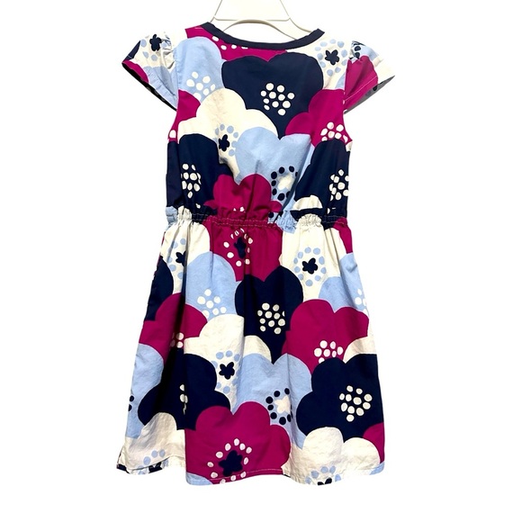 Gymboree bold vintage floral print dress in a sz 7.  So cute, good cond - Picture 4 of 5